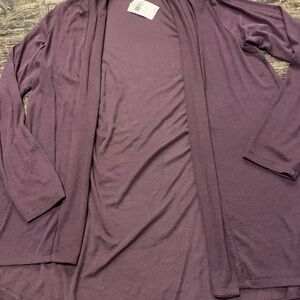 Bobeau open front tunic. XL. ÑWT